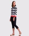 Foil Sweater Multi Stripe Knit