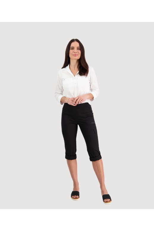 Vassalli Short Cargo Pull On Poplin