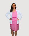Foil Cardi Open Front Cotton