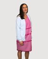 Foil Cardi Open Front Cotton