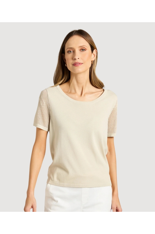 Yarra Trail Knit Nancy Mesh Sleeve
