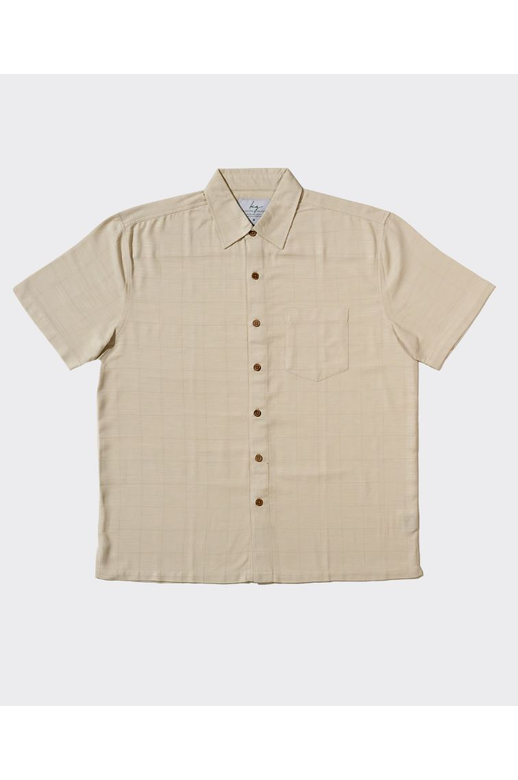 Kingston Grange Shirt S/S Bamboo Bone
