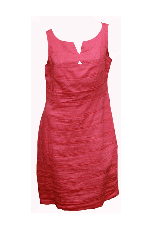 Preen Dress S/L Linen Panel