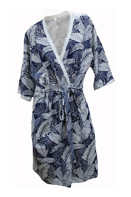 La Boutique Kimono Robe Cotton Women's Sleepwear Yarntons Free NZ