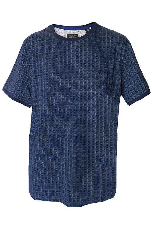 Berlin Tee Criss Cross Print