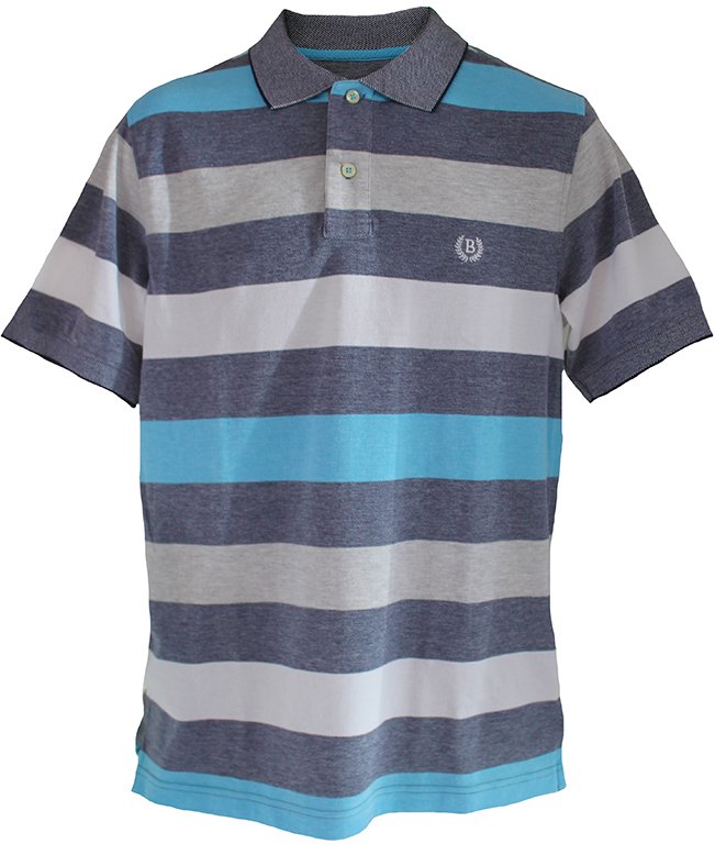 Blazer Polo Oxford Wide Stripe - Brands-Mens : Yarntons | New Zealand’s ...