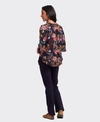 Foil Top Gathered Scoop Hem