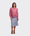 Oh Three Shirt Ruffle Neck