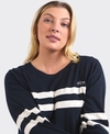Elm Tee L/S Adora Chest Stripe