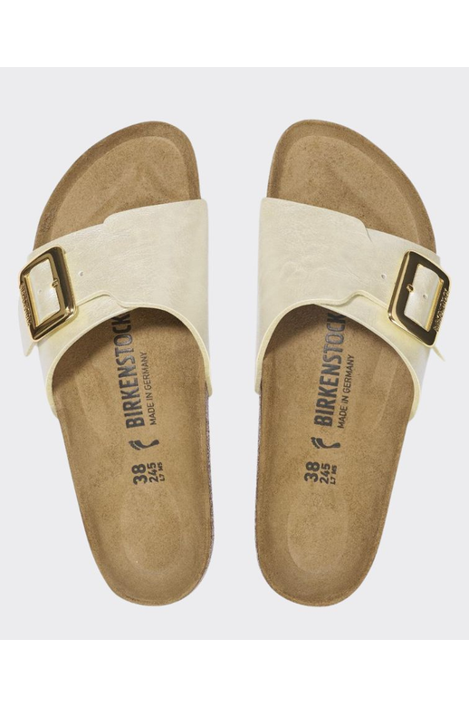 Birkenstock Catalina Cushion Buckle Graceful Pearl White Regular