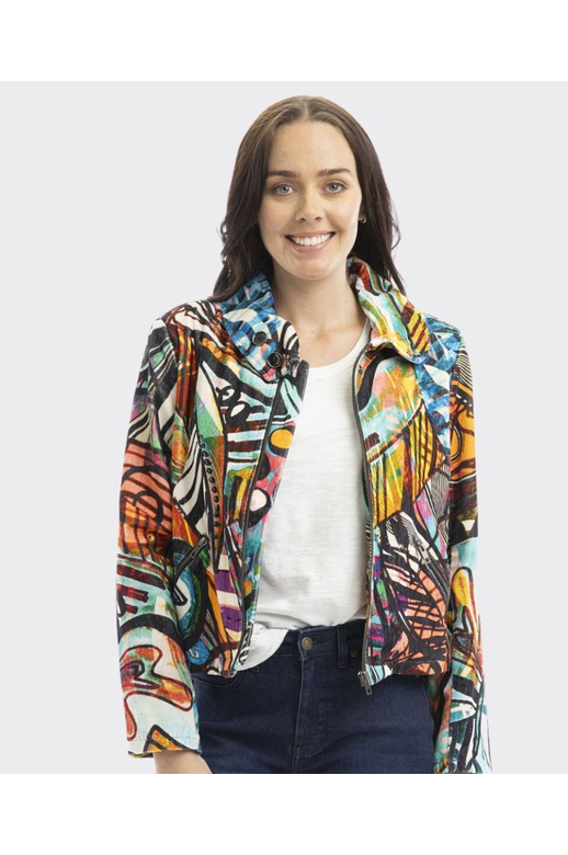 Orientique Jacket Velour Jailhouse Rock