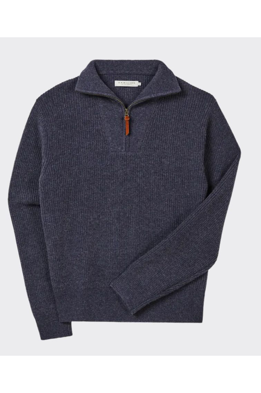 RMW Linton 1/4 Zip Lambswool Knit