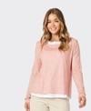 Threadz Top Alice 2in1 Knit