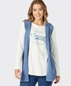 Threadz Vest Ollie Side Button