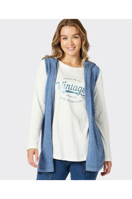 Threadz Vest Ollie Side Button