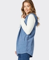 Threadz Vest Ollie Side Button