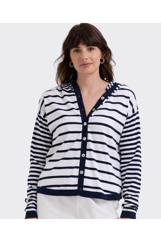 LD + Co Hoodie Multi Stripe
