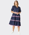 Threadz Dress S/S Ric Rac Tiered