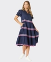 Threadz Dress S/S Ric Rac Tiered