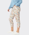 Threadz Pant Lyla Crop Floral Print