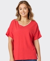 Threadz Tee Bella Lurex Neck