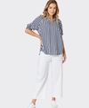 Threadz Top S/S Harlequin Stripe