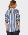 Threadz Top S/S Harlequin Stripe