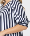 Threadz Top S/S Harlequin Stripe