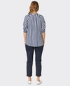 Threadz Top S/S Harlequin Stripe
