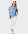 Threadz Top Sienna V-Neck Washed