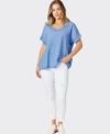 Threadz Top Sienna V-Neck Washed