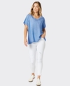 Threadz Top Sienna V-Neck Washed