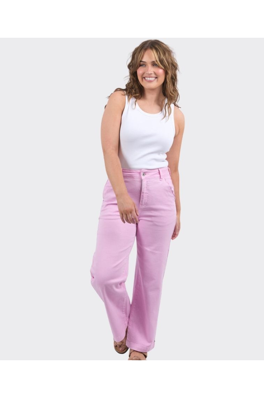 Elm Jean Scallop Edge Pocket