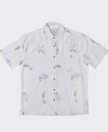 Kingston Grange Shirt S/S Bamboo Cable Beach