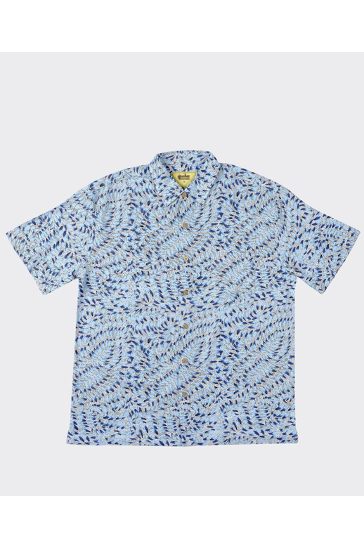 Kingston Grange Shirt S/S Bamboo Karnta Jukurrpa