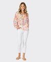 Gordon Smith Top L/S Spring Floral Pastel
