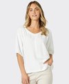 Gordon Smith Top Lino V-Neck