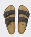 Birkenstock Arizona Birkibuc Velvet Grey Regular
