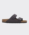 Birkenstock Arizona Birkibuc Velvet Grey Regular