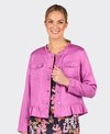 Vassalli Jacket Button Up Frill Hem