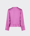 Vassalli Jacket Button Up Frill Hem