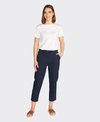 Vassalli Pant Slim Leg Elastic Waist Tie