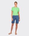 Vassalli Short Slim Leg Above Knee Denim