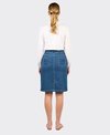 Vassalli Skirt Denim Printed