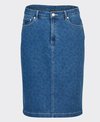 Vassalli Skirt Denim Printed