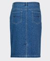 Vassalli Skirt Denim Printed