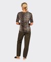 Vassalli Top 3/4 Sleeve Round Neck Knit