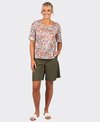 Vassalli Top Round Neck S/S Print
