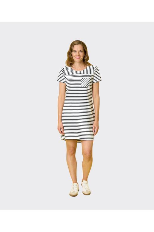 Charlie Jane Dress Milford Stripe