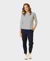 Charlie Jane Tee Matheson 3/4 Sleeve Trim 